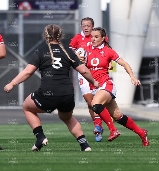 281023 - Wales Women v New Zealand Women, WXV1 - Jasmine Joyce of Wales looks to break