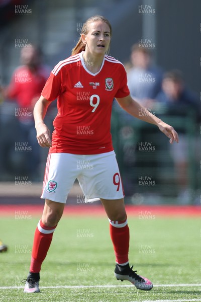 070417 - Wales Women v Northern Ireland Women, International Friendly  - Kayleigh Green of Wales