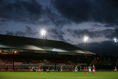 190816 - Wales Women v Republic of Ireland, Friendly Challenge - General View of Rodney Parade