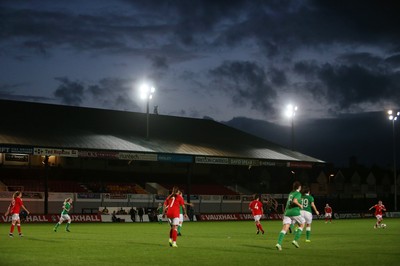 190816 - Wales Women v Republic of Ireland, Friendly Challenge - General View of Rodney Parade