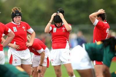  Huw Evans Agency 2010 -  Disappointment for Wales after defeat to SA Wales v South Africa  - Women's  Rugby World Cup - Surrey Sports Park - 24/08/2010 - All rights reserved 