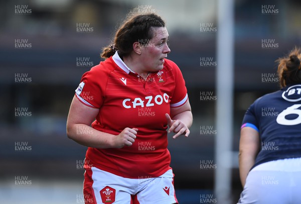 020422 - Wales Women v Scotland Women - TikTok Women’s Six Nations - Cerys Hale of Wales