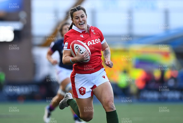 020422 - Wales Women v Scotland Women - TikTok Women’s Six Nations - Ffion Lewis of Wales