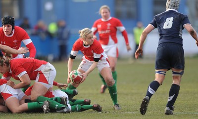 14.02.10 - Wales Women v Scotland Women- Womens Six Nations 2010 - Laura Prosser of Wales. 