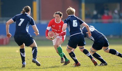 14.02.10 - Wales Women v Scotland Women- Womens Six Nations 2010 - Mellissa Berry of Wales. 