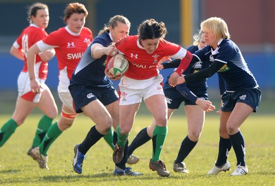 14.02.10 - Wales Women v Scotland Women- Womens Six Nations 2010 - Mellissa Berry of Wales. 