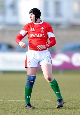 14.02.10 - Wales Women v Scotland Women- Womens Six Nations 2010 - Louise Horgan of Wales. 
