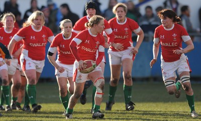 14.02.10 - Wales Women v Scotland Women- Womens Six Nations 2010 - Jamie Kift of Wales. 