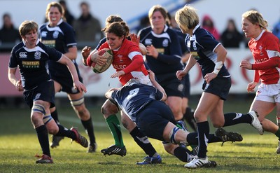 14.02.10 - Wales Women v Scotland Women- Womens Six Nations 2010 - Catrina Nicholas of Wales. 