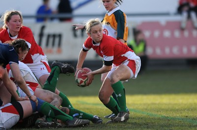 14.02.10 - Wales Women v Scotland Women- Womens Six Nations 2010 - Laura Prosser of Wales. 
