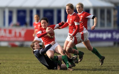 14.02.10 - Wales Women v Scotland Women- Womens Six Nations 2010 - Mellissa Berry of Wales. 