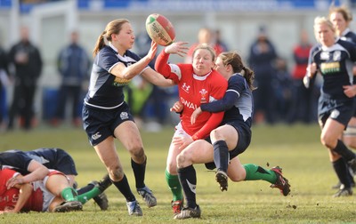 14.02.10 - Wales Women v Scotland Women- Womens Six Nations 2010 - Rhian Bowden of Wales. 