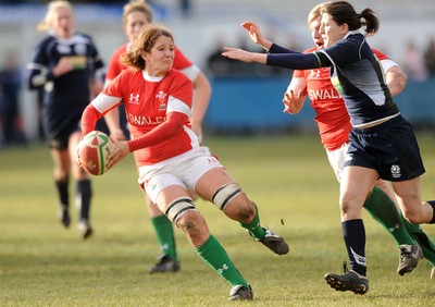 14.02.10 - Wales Women v Scotland Women- Womens Six Nations 2010 - Catrina Nicholas of Wales. 
