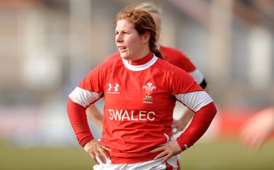 14.02.10 - Wales Women v Scotland Women- Womens Six Nations 2010 - Jenny Davies of Wales. 