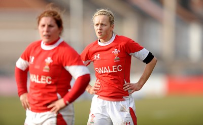 14.02.10 - Wales Women v Scotland Women- Womens Six Nations 2010 - Laura Prosser of Wales. 