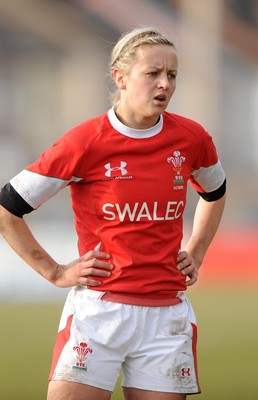 14.02.10 - Wales Women v Scotland Women- Womens Six Nations 2010 - Laura Prosser of Wales. 