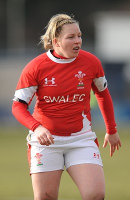 14.02.10 - Wales Women v Scotland Women- Womens Six Nations 2010 - Rhian Bowden of Wales. 