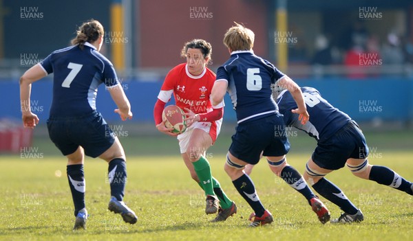 14.02.10 - Wales Women v Scotland Women- Womens Six Nations 2010 - Mellissa Berry of Wales. 