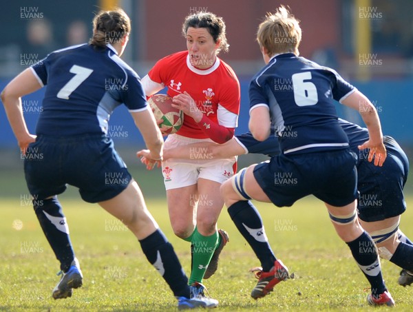 14.02.10 - Wales Women v Scotland Women- Womens Six Nations 2010 - Mellissa Berry of Wales. 