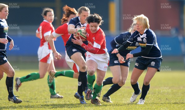 14.02.10 - Wales Women v Scotland Women- Womens Six Nations 2010 - Mellissa Berry of Wales. 