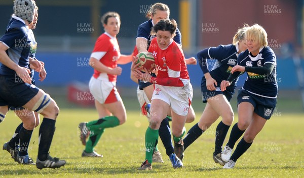 14.02.10 - Wales Women v Scotland Women- Womens Six Nations 2010 - Mellissa Berry of Wales. 