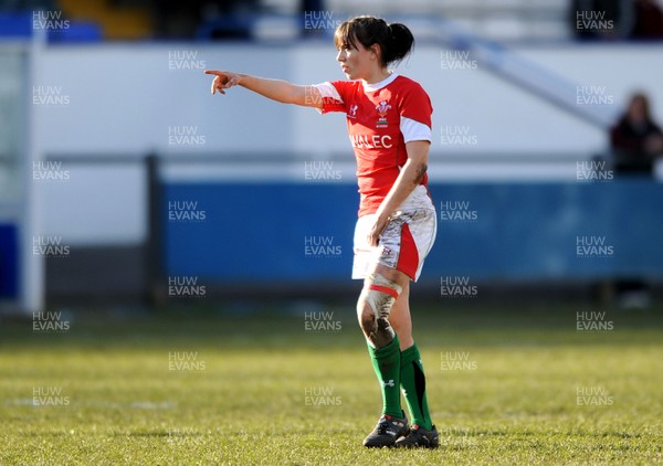 14.02.10 - Wales Women v Scotland Women- Womens Six Nations 2010 - Ceri Redman of Wales. 