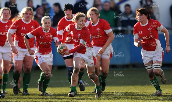 14.02.10 - Wales Women v Scotland Women- Womens Six Nations 2010 - Jamie Kift of Wales. 
