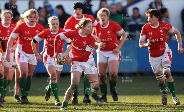 14.02.10 - Wales Women v Scotland Women- Womens Six Nations 2010 - Jamie Kift of Wales. 