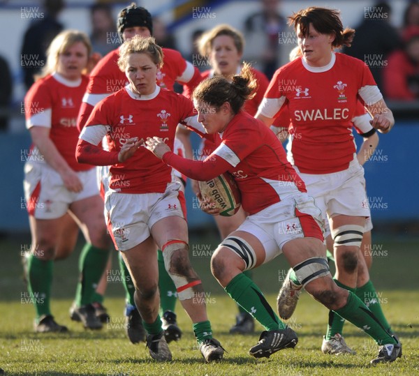 14.02.10 - Wales Women v Scotland Women- Womens Six Nations 2010 - Catrina Nicholas of Wales. 