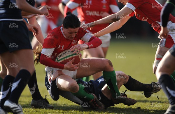 14.02.10 - Wales Women v Scotland Women- Womens Six Nations 2010 - Mellissa Berry of Wales. 