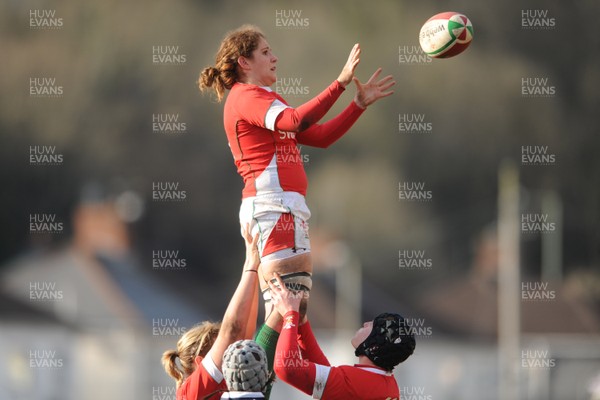 14.02.10 - Wales Women v Scotland Women- Womens Six Nations 2010 - Catrina Nicholas of Wales. 