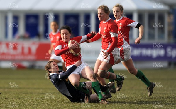 14.02.10 - Wales Women v Scotland Women- Womens Six Nations 2010 - Mellissa Berry of Wales. 