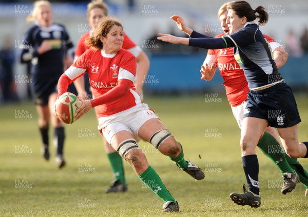 14.02.10 - Wales Women v Scotland Women- Womens Six Nations 2010 - Catrina Nicholas of Wales. 