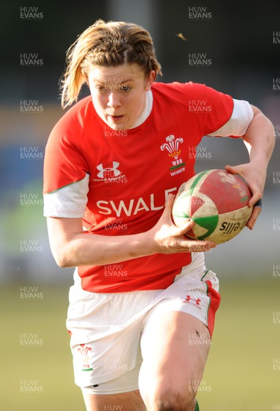 14.02.10 - Wales Women v Scotland Women- Womens Six Nations 2010 - Aimee Young of Wales. 