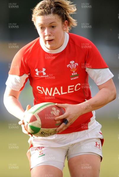 14.02.10 - Wales Women v Scotland Women- Womens Six Nations 2010 - Aimee Young of Wales. 