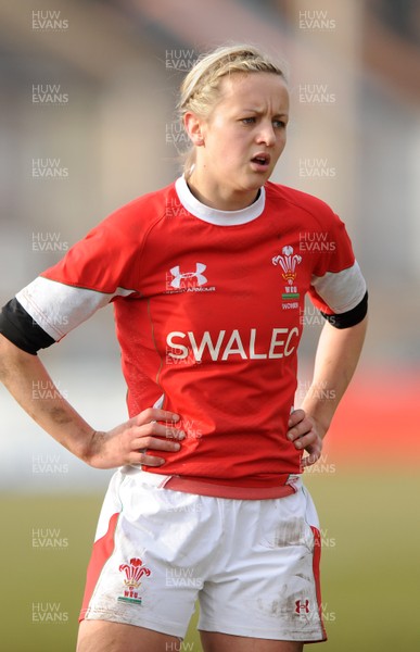 14.02.10 - Wales Women v Scotland Women- Womens Six Nations 2010 - Laura Prosser of Wales. 