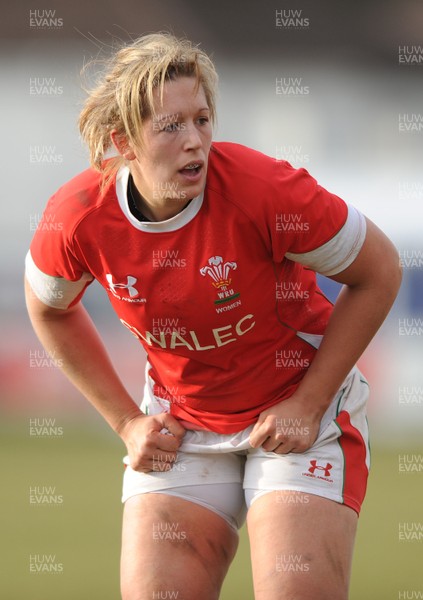 14.02.10 - Wales Women v Scotland Women- Womens Six Nations 2010 - Gemma Hallett of Wales. 