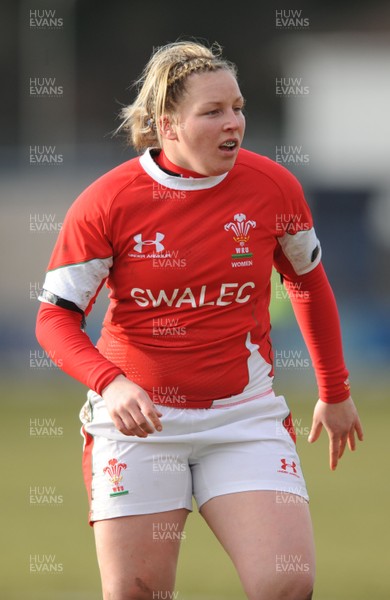 14.02.10 - Wales Women v Scotland Women- Womens Six Nations 2010 - Rhian Bowden of Wales. 
