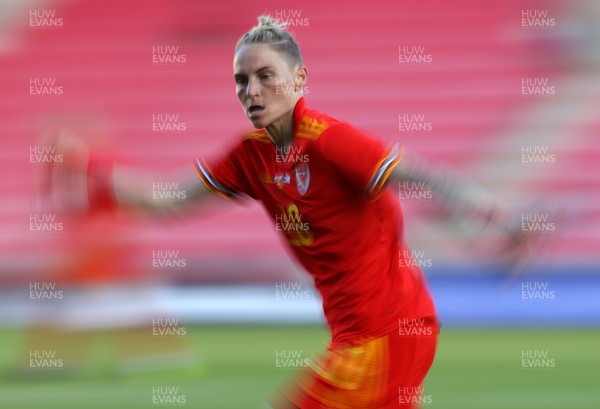 150621 - Wales Women v Scotland Women - International Friendly - Jess Fishlock of Wales