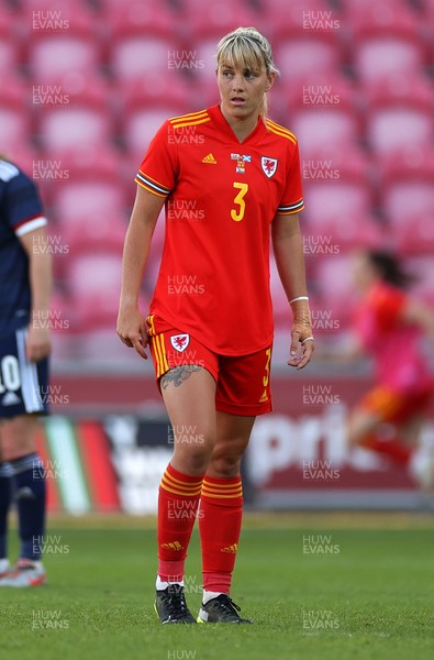 150621 - Wales Women v Scotland Women - International Friendly - Gemma Evans of Wales