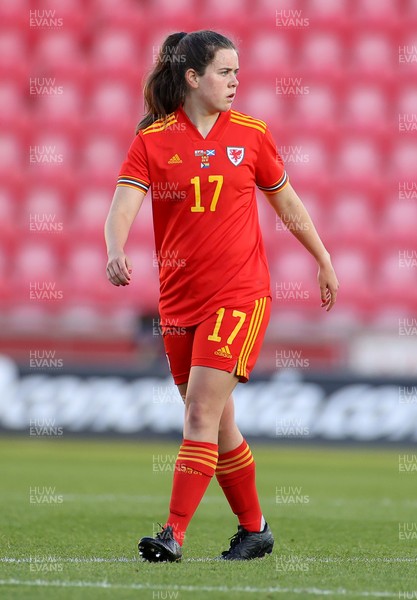 150621 - Wales Women v Scotland Women - International Friendly - Esther Morgan of Wales