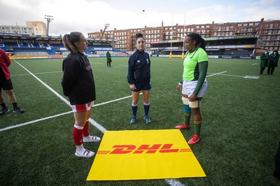 131121 - Wales Women v South Africa Women - Autumn Internationals - Coin toss