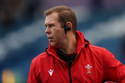 131121 - Wales Women v South Africa Women - Autumn Internationals - Wales Women Head Coach Ioan Cunningham