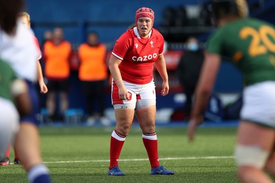 131121 - Wales Women v South Africa Women - Autumn Internationals - Carys Phillips of Wales