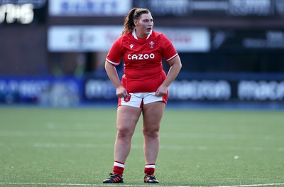 131121 - Wales Women v South Africa Women - Autumn Internationals - Gwenllian Pyrs of Wales