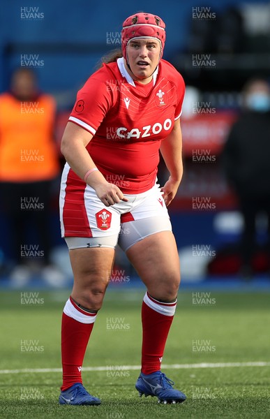 131121 - Wales Women v South Africa Women - Autumn Internationals - Carys Phillips of Wales
