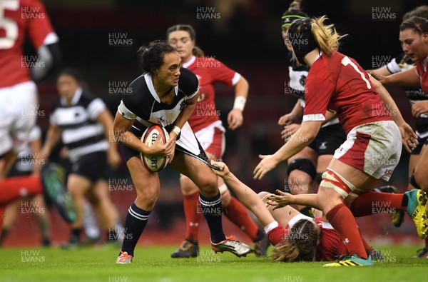 301119 - Wales Women v Barbarians Women - International Rugby - Ruahaei Demant of Barbarians