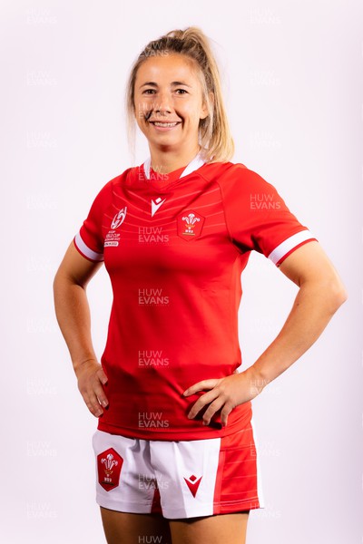 130922 - Wales Women World Cup Squad Portraits - Elinor Snowsill of Wales