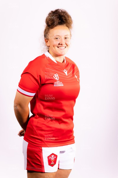 130922 - Wales Women World Cup Squad Portraits - Lleucu George