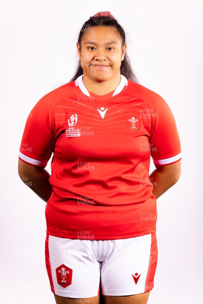 130922 - Wales Women World Cup Squad Portraits - Sisilia Tuipulotu